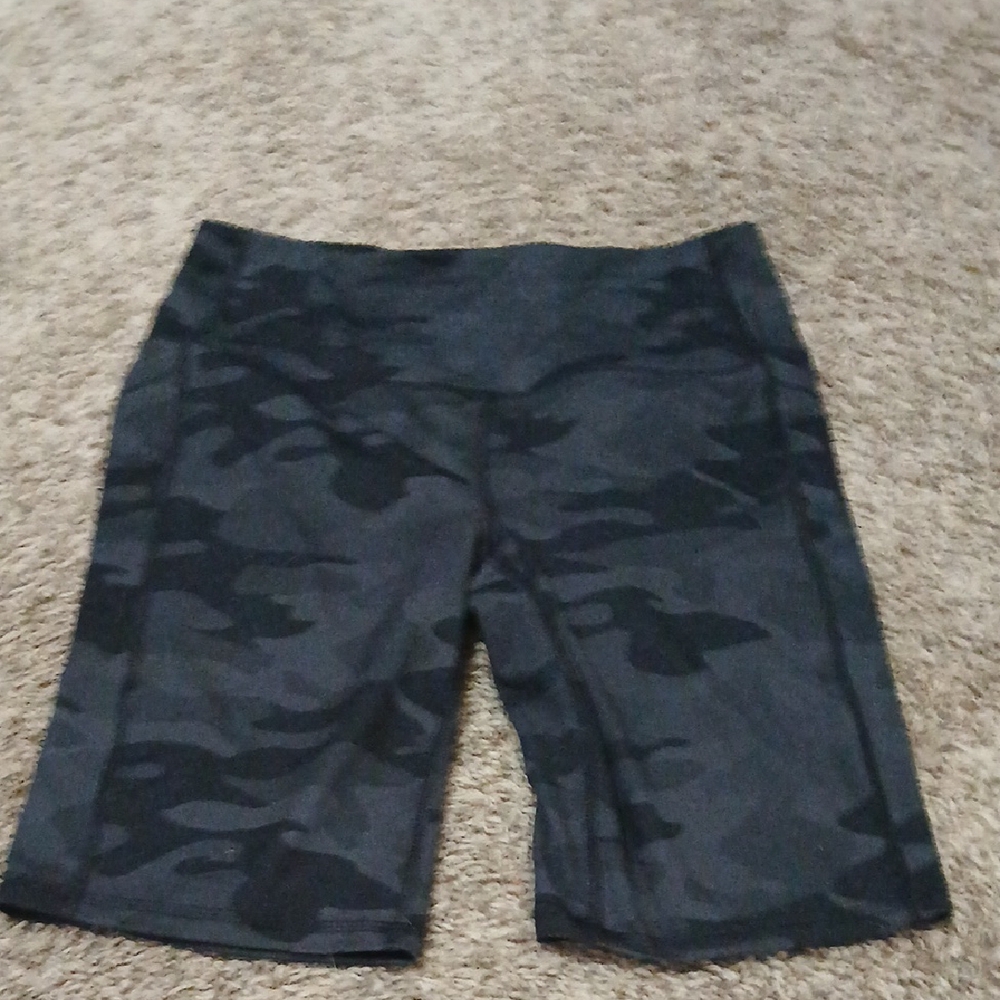 Camouflage Print Shorts
